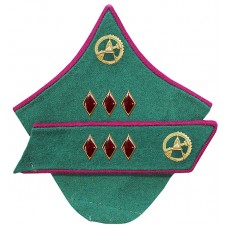 КОРИНТЕНДАНТ войск НКВД, петлицы обр. 1937 г..